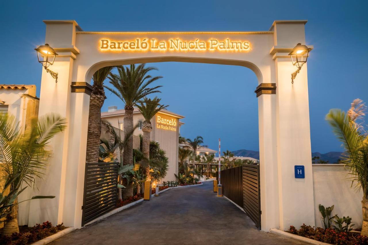 Barcelo La Nucia Palms Hotel Exterior photo Entrance to Barceló La Nueva Palma